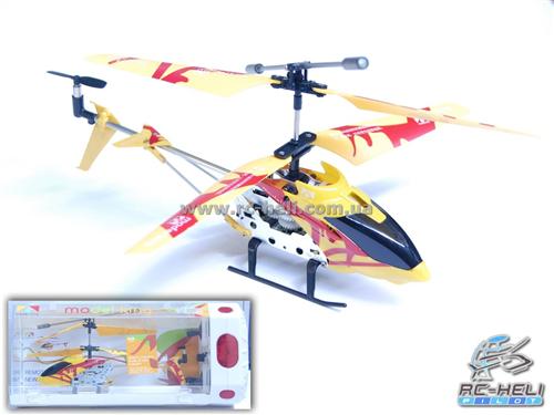 MK-33012yr Model King Micro 3CH Helicopter Вертолёт 3-к микро и/к (yellow-red)